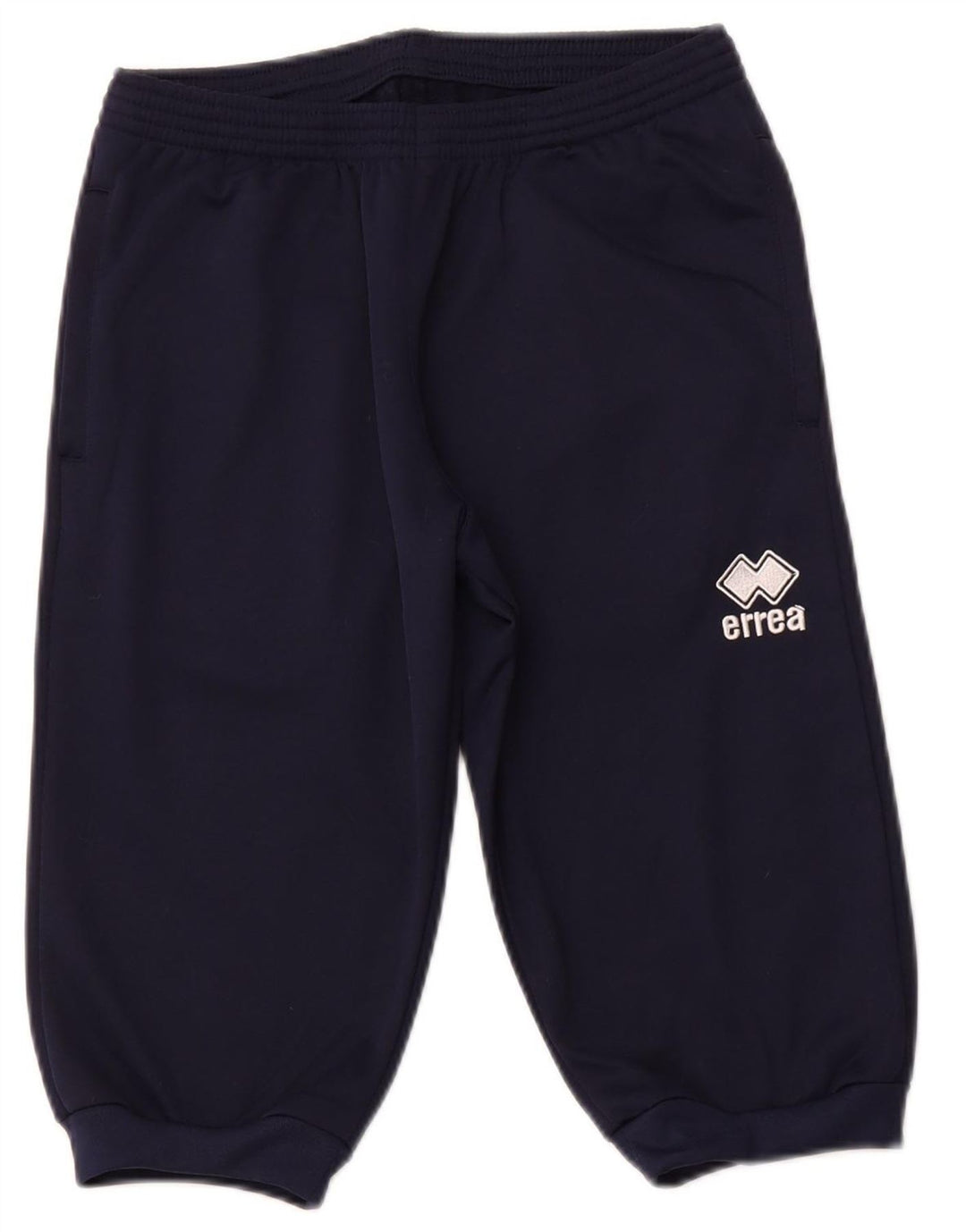 ERREA Womens Bermuda Sport Shorts UK 10 Small  Navy Blue Polyester