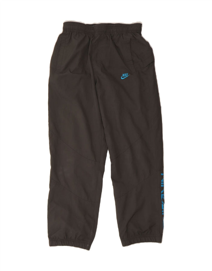NIKE Boys Graphic Tracksuit Trousers Joggers 10-11 Years Medium  Grey Vintage Nike and Second-Hand Nike from Messina Hembry 