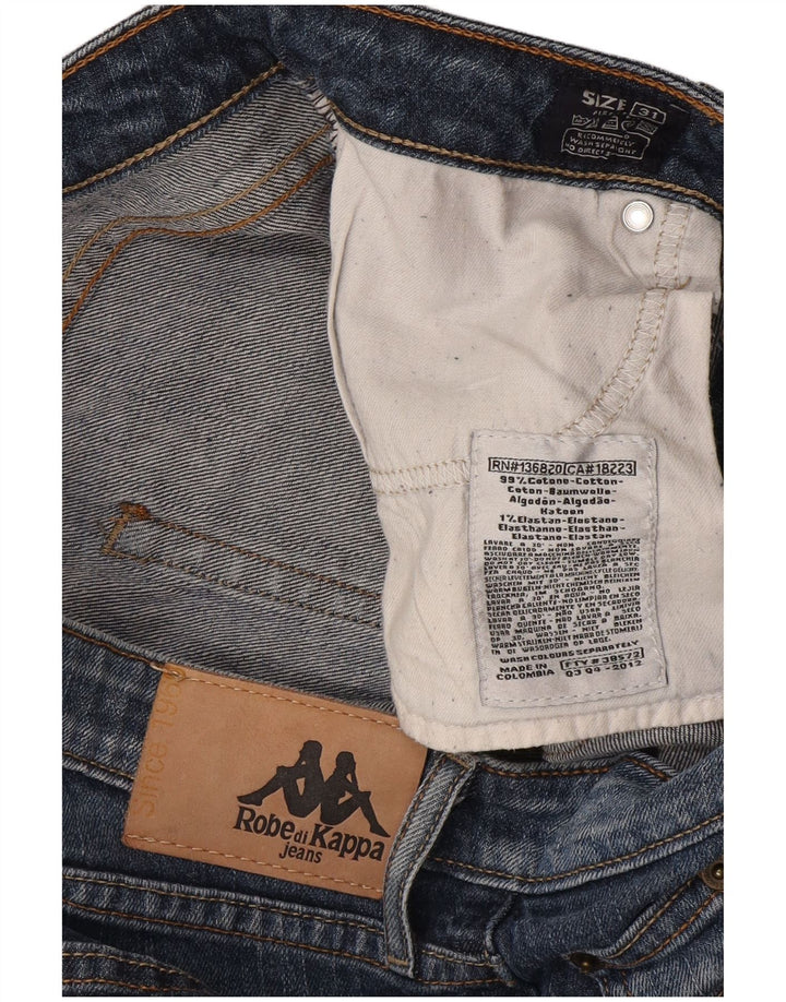 Kappa Womens Slim Jeans W31 L33 Blue Cotton