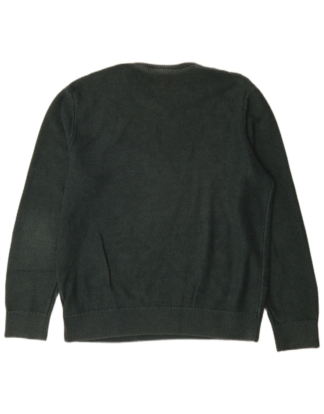 Gap Mens Crew Neck Jumper Sweater Large Green Cotton