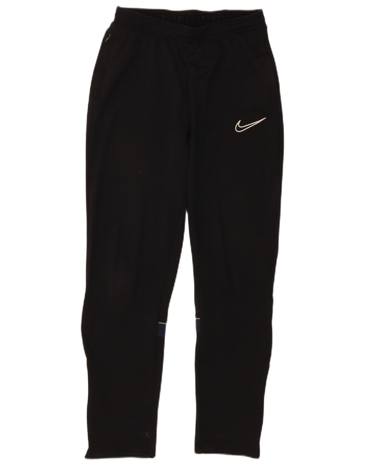 Nike Boys Tracksuit Trousers 13-14 Years XL Black Polyester