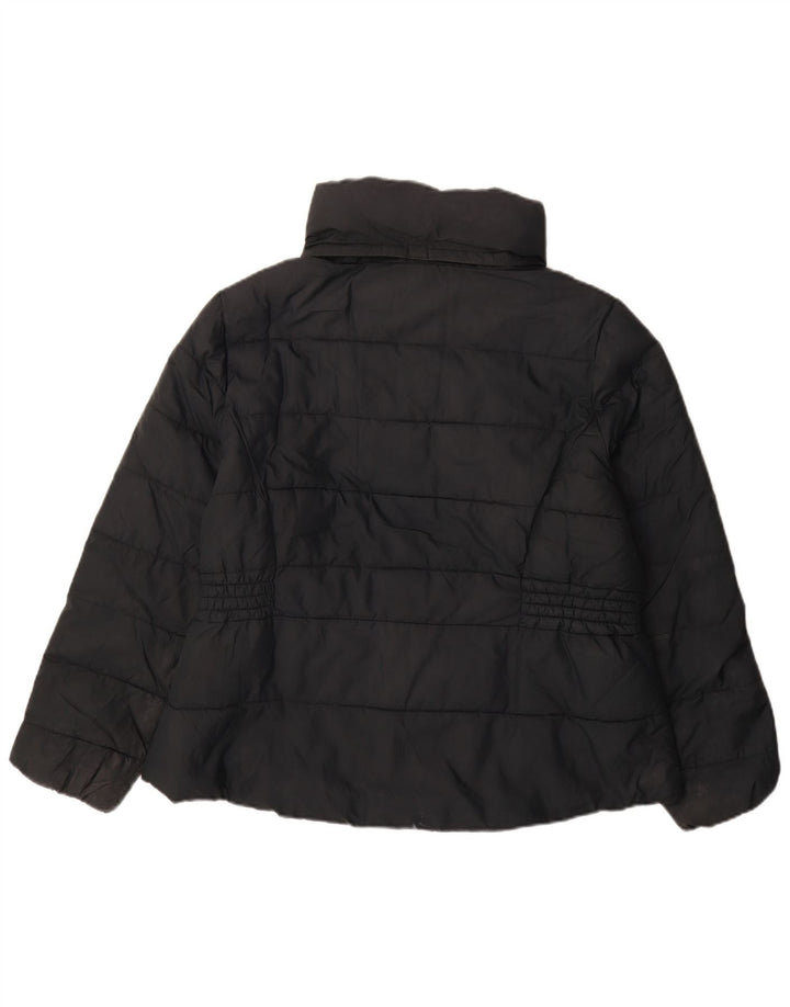 Marks & Spencer Womens Padded Jacket UK 20 2XL Navy Blue Polyester