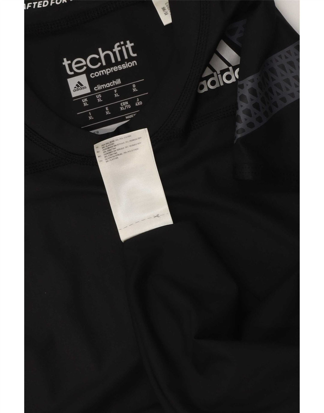 Adidas Mens Climachill Vest Top XL Black Polyester