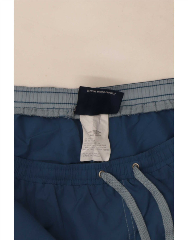 Umbro Womens Swimming Shorts UK 18 XL Blue Polyester