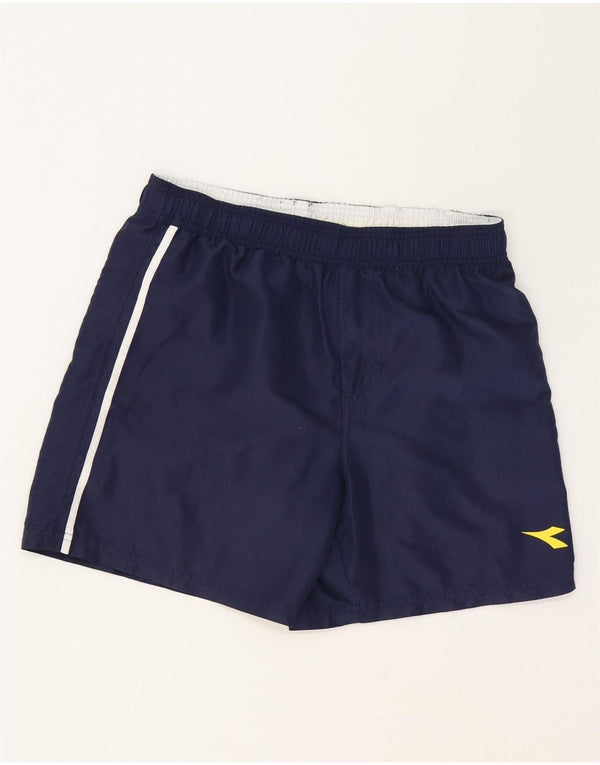 Diadora Mens Swimming Shorts Medium  Navy Blue Polyester