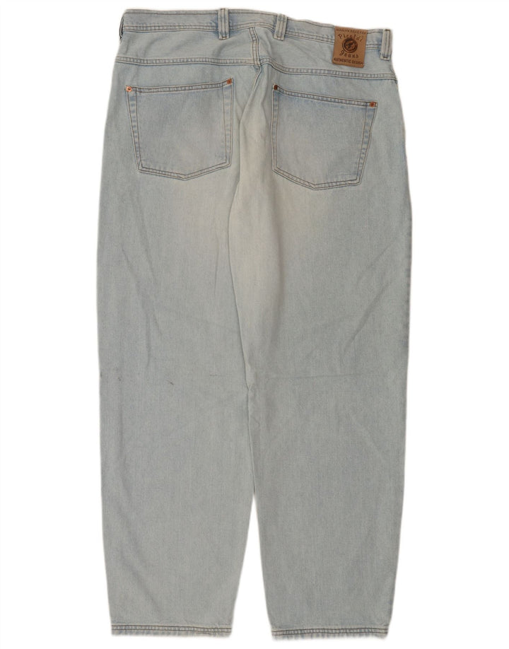 PICALDI Mens Loose Jeans W40 L32 Blue Cotton