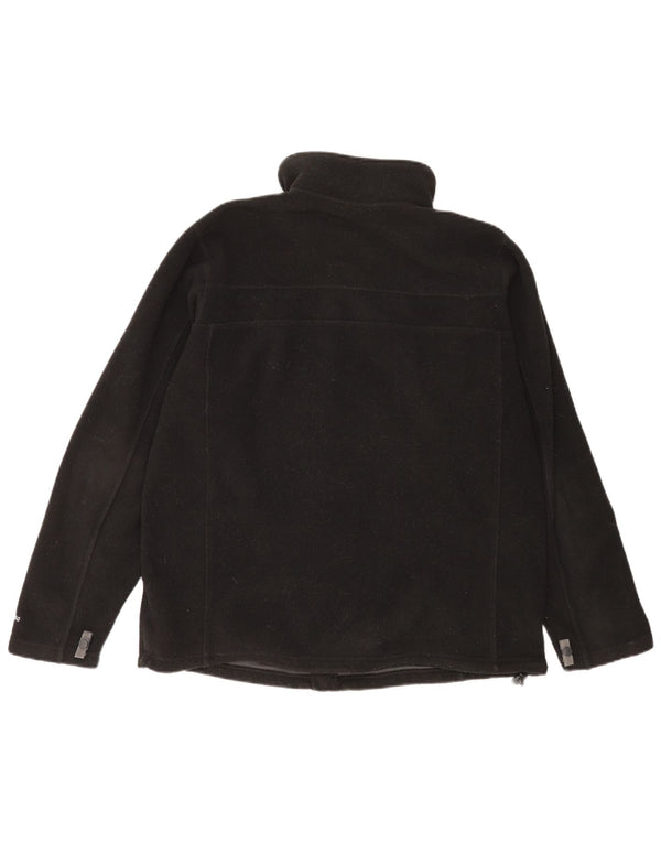 The North Face Mens Liner Fleece Jacket UK 40 Large Black Polyester