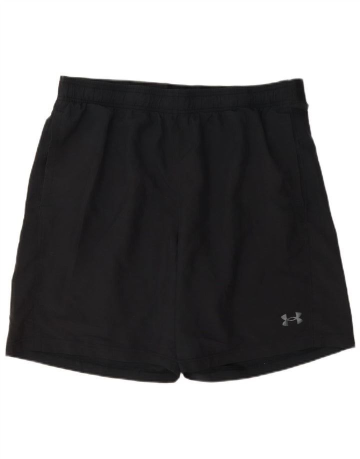 Under Armour Mens Regular Sport Shorts XL Black Polyester