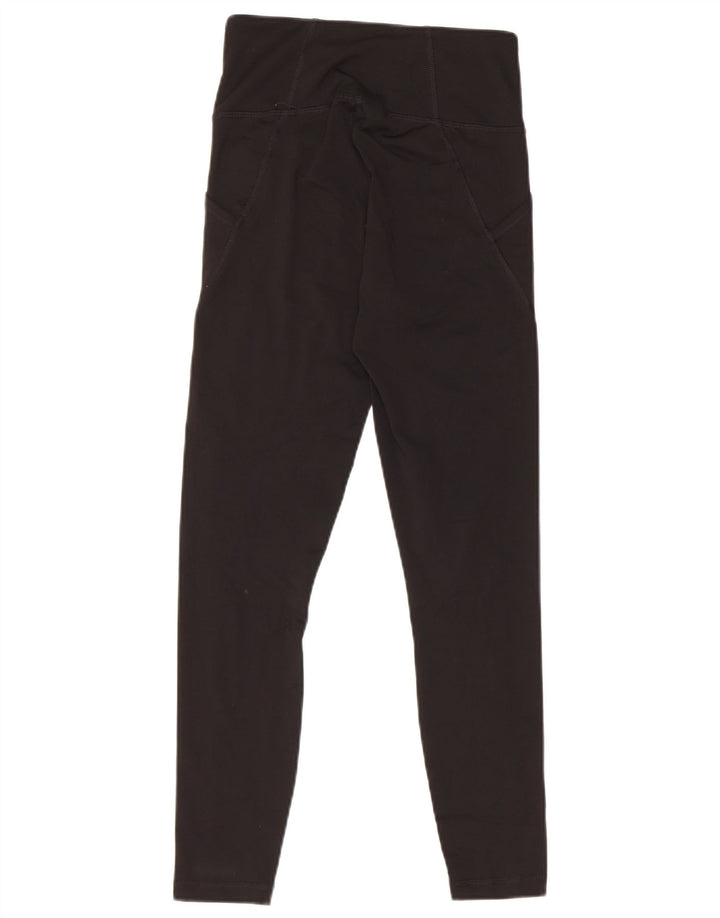Puma Womens Leggings UK 4 XS Black Polyester