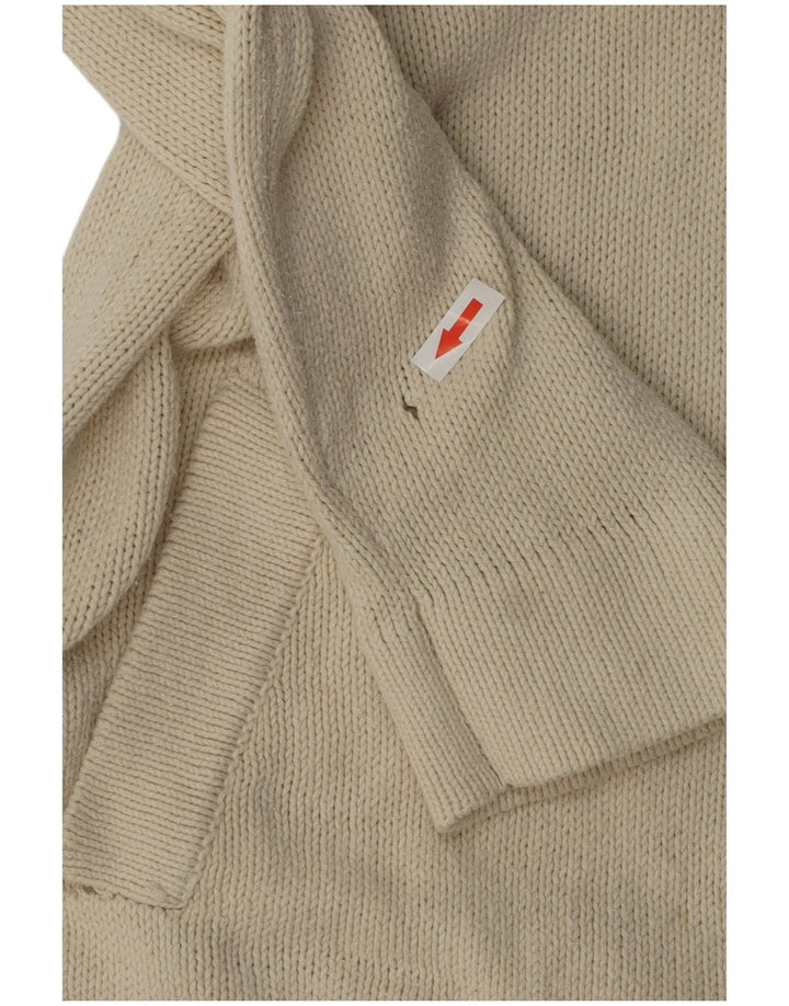 Joules Womens Shawl Neck Jumper Sweater UK 8 Small  Off White