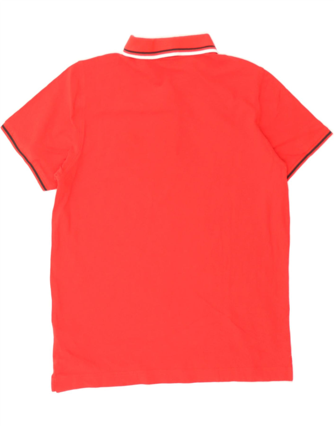 LOTTO Mens Polo Shirt Large Red Cotton Vintage Lotto and Second-Hand Lotto from Messina Hembry 