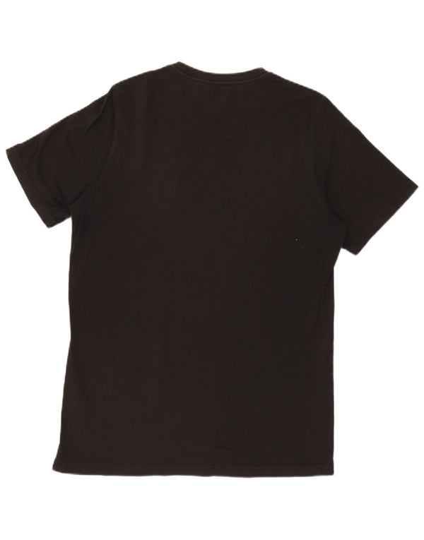 Puma Mens Graphic T-Shirt Top Medium Black