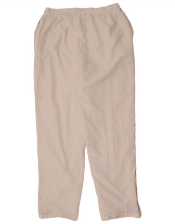 Fila Mens Graphic Tracksuit Trousers Large White Striped Polyester