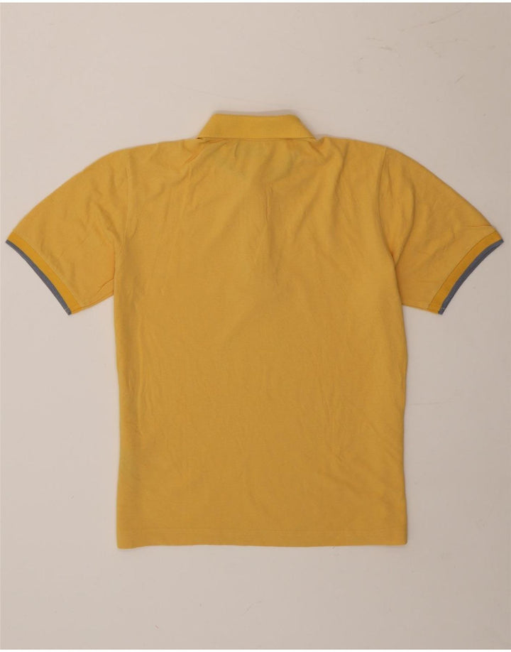 Kappa Mens Polo Shirt Small Yellow Cotton