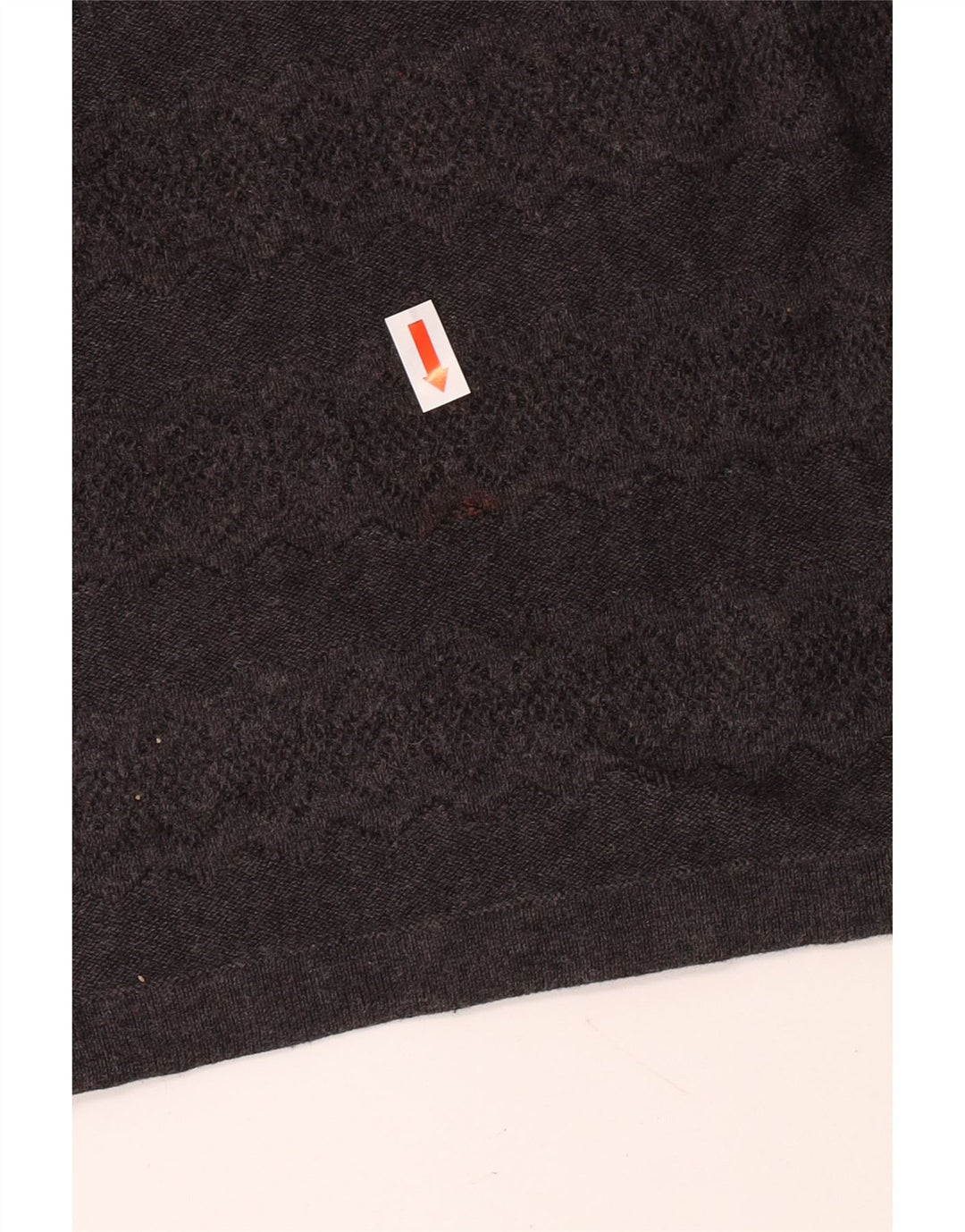 Fat Face Womens High Waist Mini Skirt UK 16 Large W30 Grey Cotton Classic