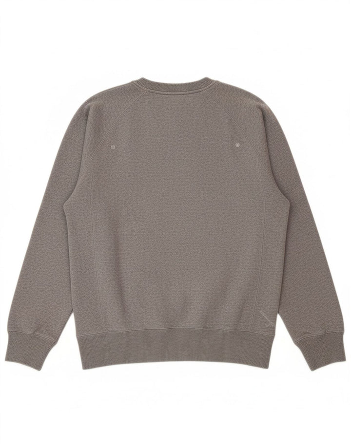 BILLABONG Mens Sweatshirt Jumper Small Grey Cotton