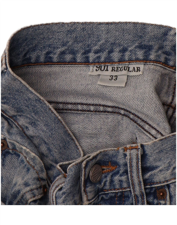 Replay Mens 901 Regular Tapered Jeans W33 L30 Blue