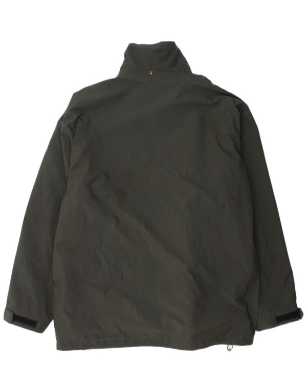 Bailo Mens Windbreaker Jacket UK 44 2XL Green Polyester