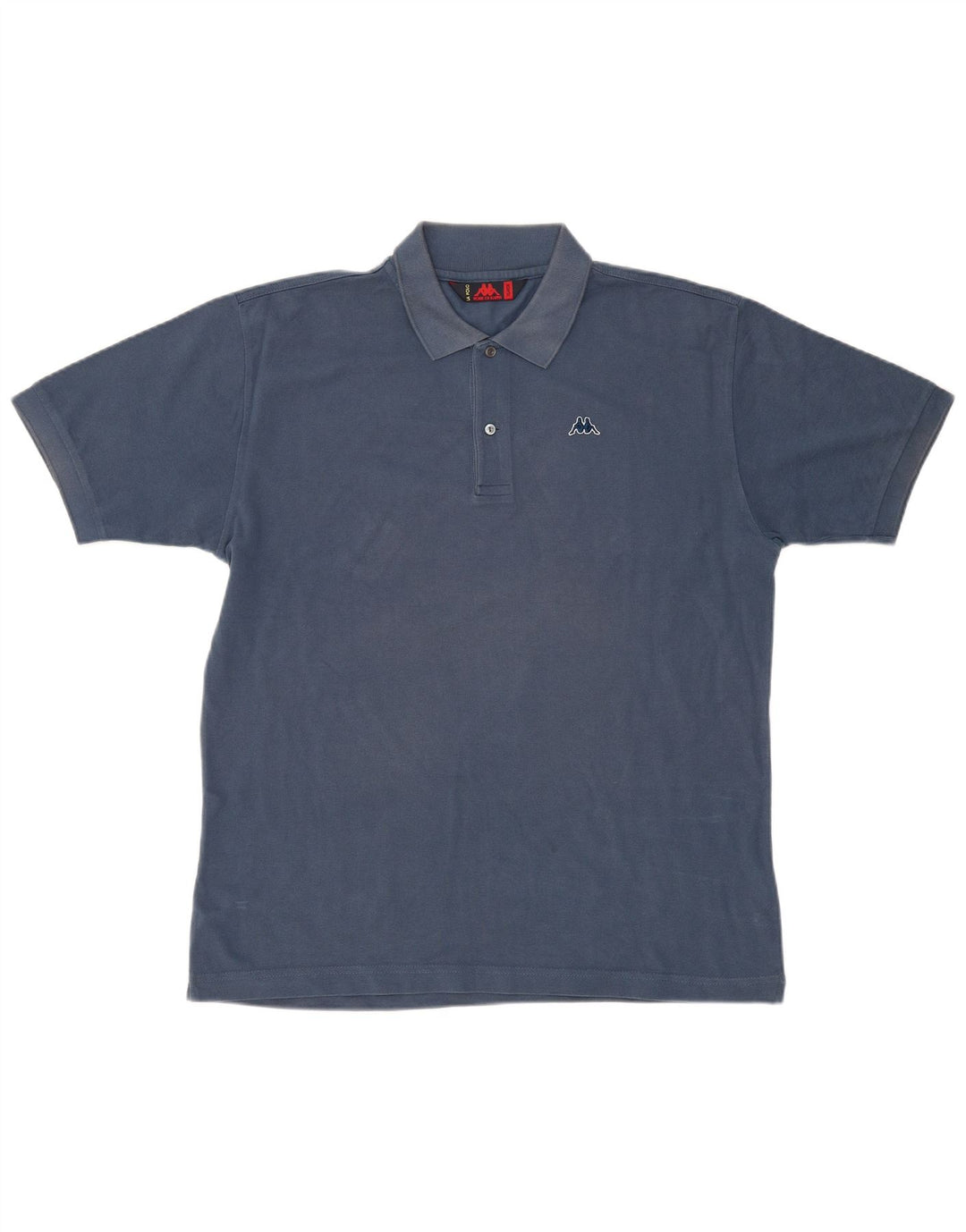 KAPPA Mens Polo Shirt XL Navy Blue Cotton