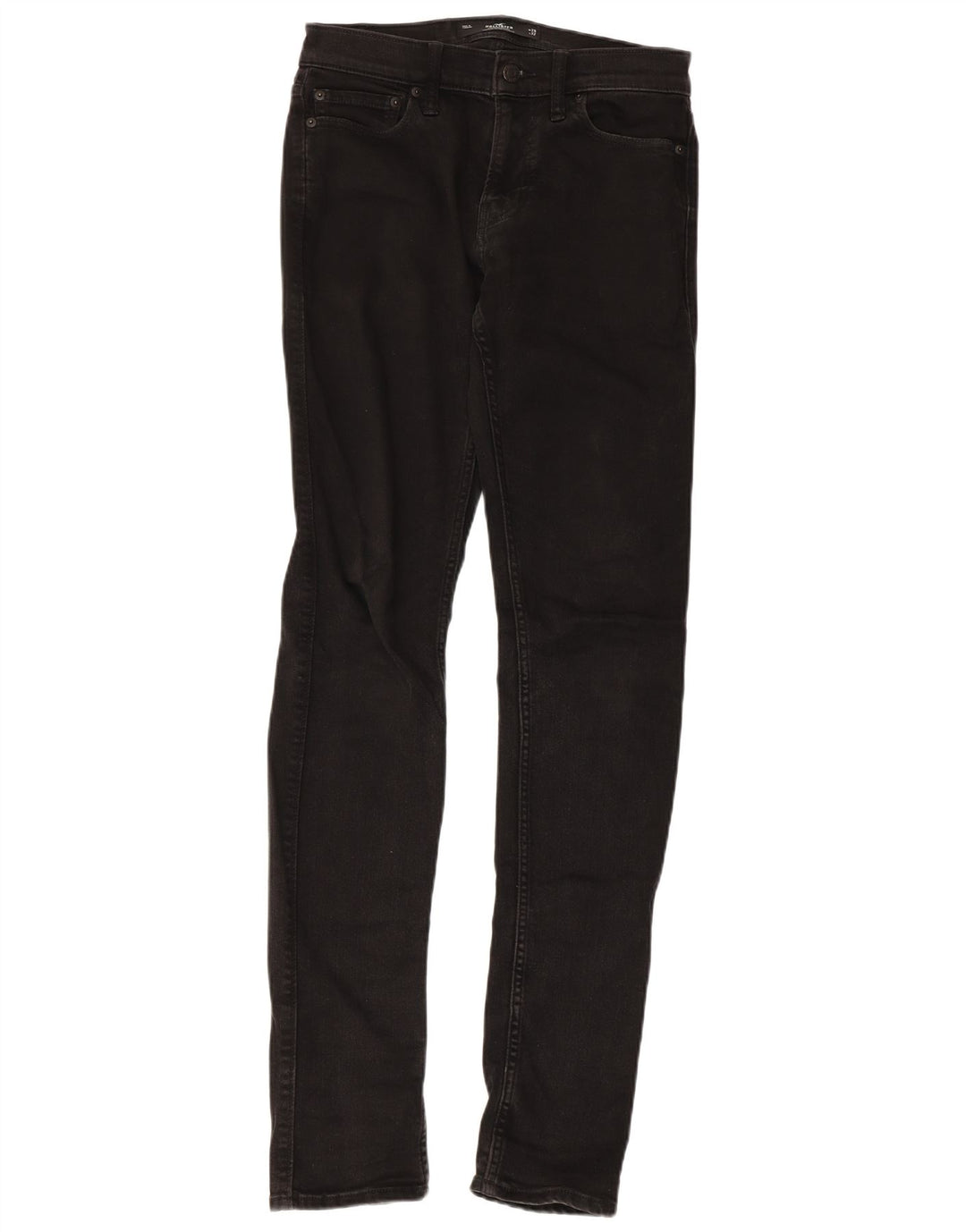 HOLLISTER Mens Skinny Jeans W29 L32 Black Cotton