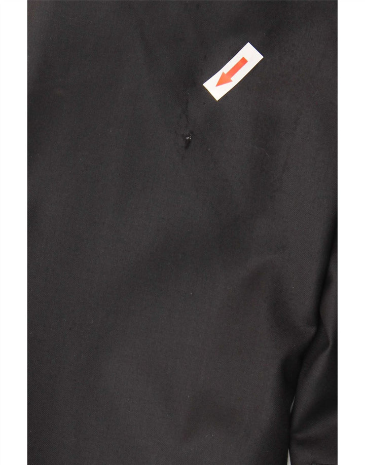 Zara Mens 2 Button Blazer Jacket EU 54 XL Black