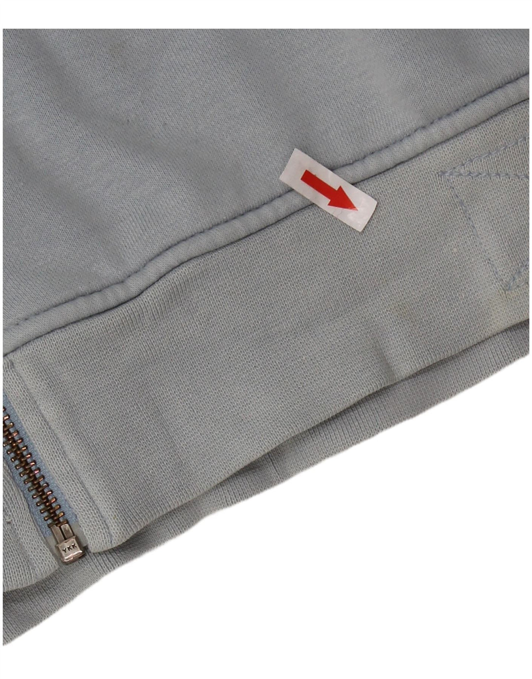 Nike Boys Graphic Zip Hoodie Sweater 13-14 Years XL Blue Colourblock Cotton