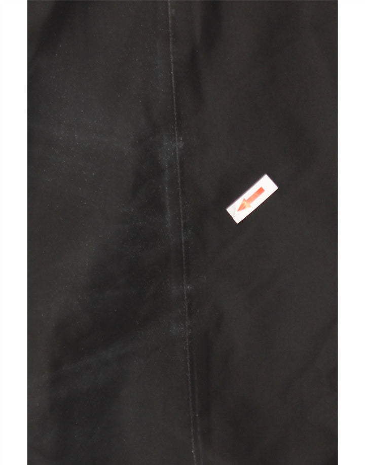 Helly Hansen Womens Hooded Parka Jacket UK 14 Large Black Nylon