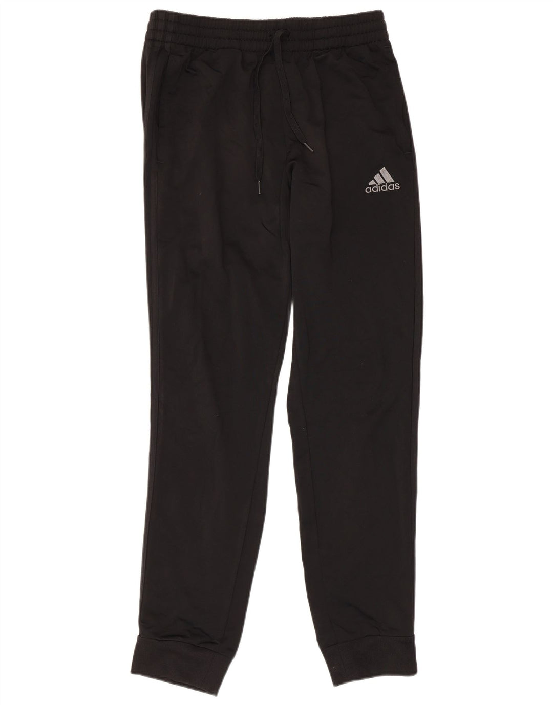 Adidas Mens Tracksuit Trousers Joggers UK 40/42 Medium Black Polyester
