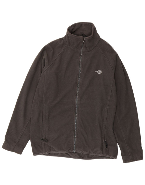 The North Face Mens Liner Fleece Jacket UK 38 Medium Grey Polyester