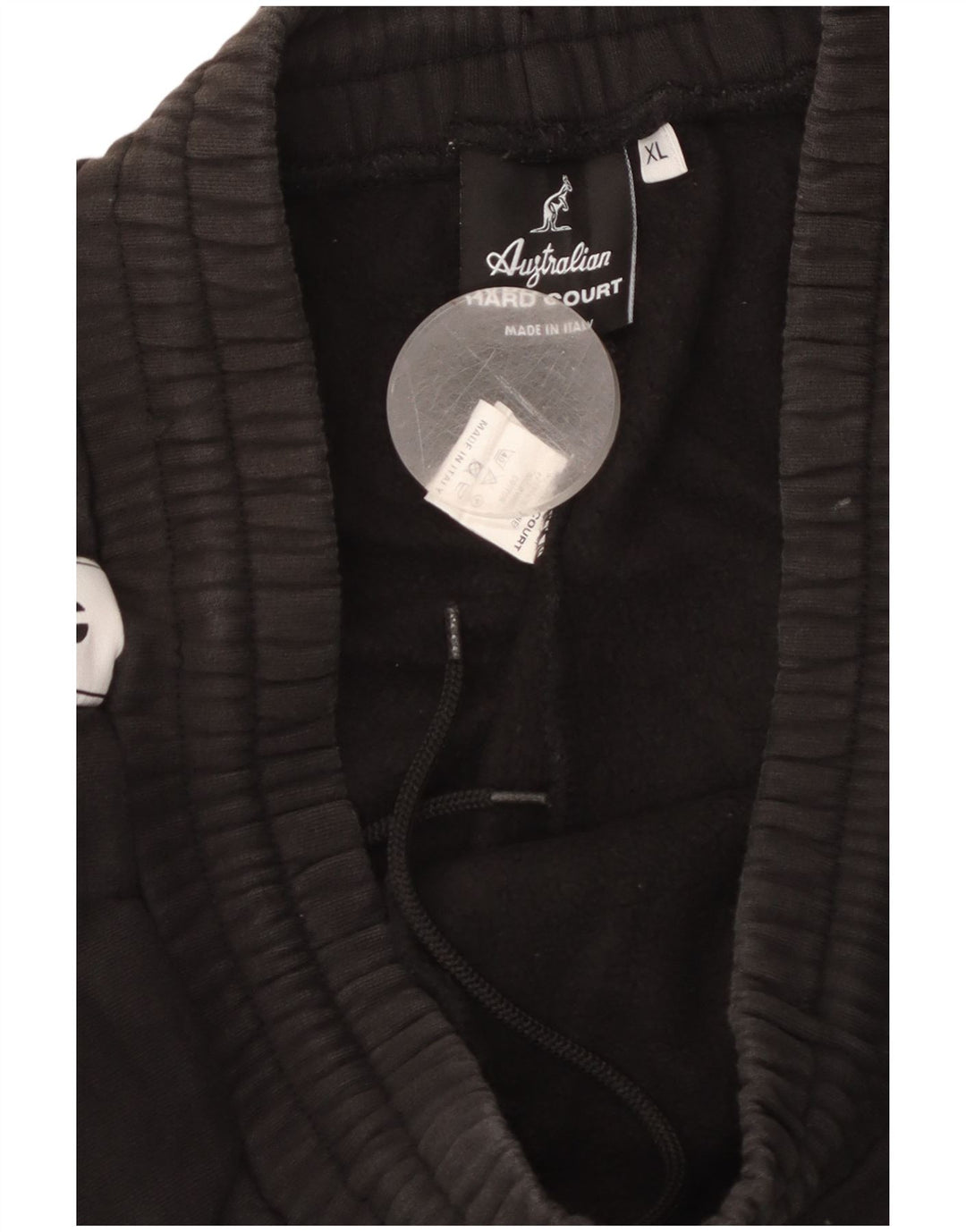 AUSTRALIAN L'ALPINA Mens Tracksuit Trousers Joggers XL  Black Colourblock