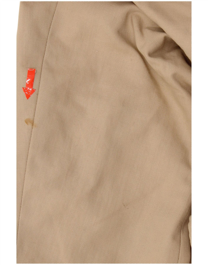 Hugo Boss Mens 3 Button Blazer Jacket EU 48 Medium Beige Cotton