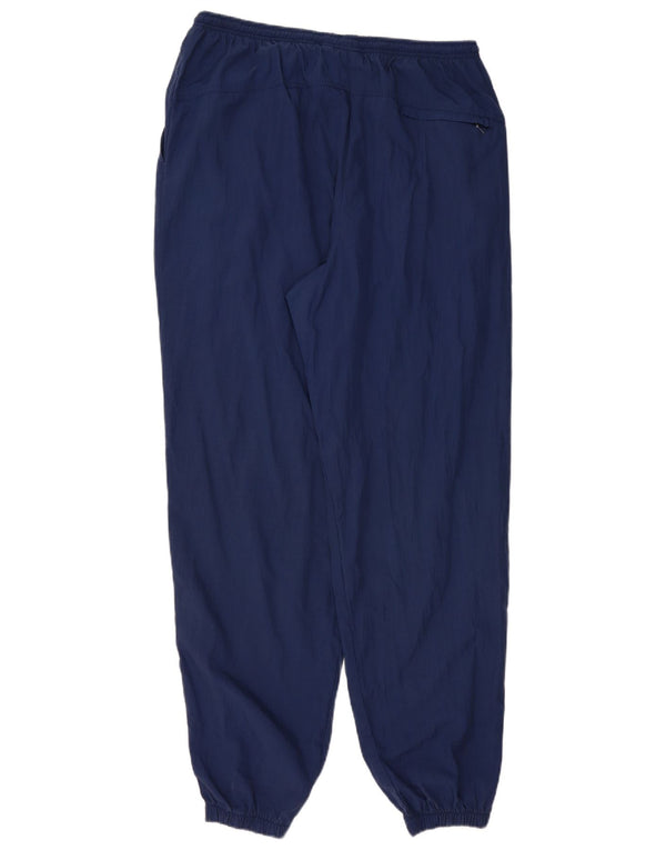 NIKE Mens Tracksuit Trousers Joggers XL  Navy Blue Nylon
