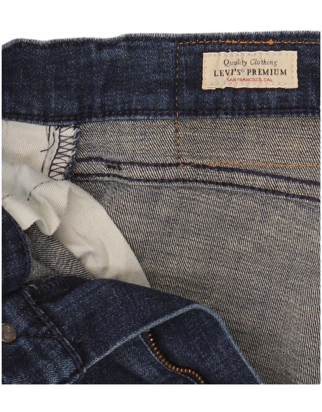 Levi's Mens 502 Tapered Cropped Jeans W30 L25 Blue