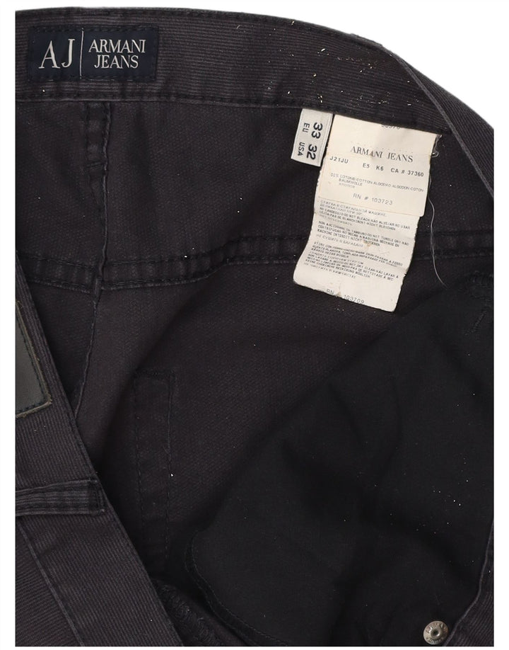 Mens Straight Casual Trousers W32 L31