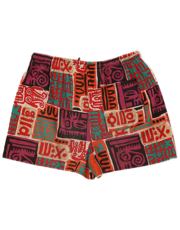 Vintage Mens Shorts XL W38  Multicoloured Patchwork Cotton