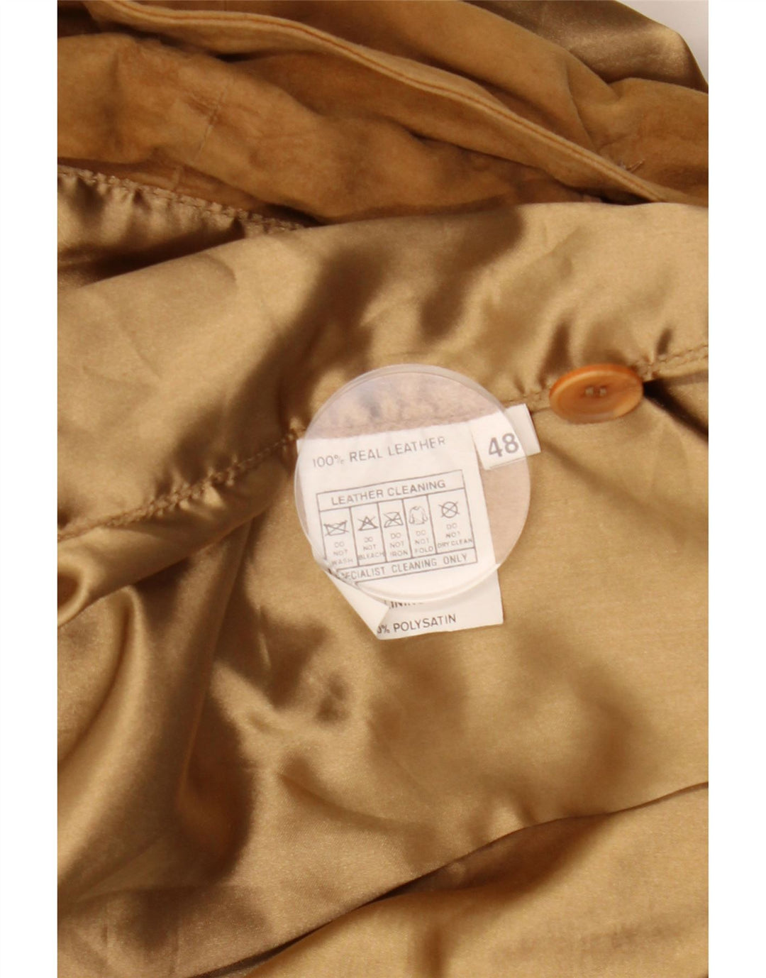 Vintage Mens Suede Bomber Jacket IT 48 Medium Brown Leather