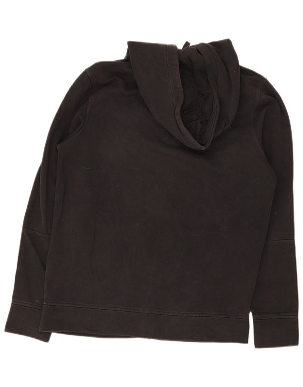 The North Face Mens Zip Hoodie Sweater Medium Black Cotton