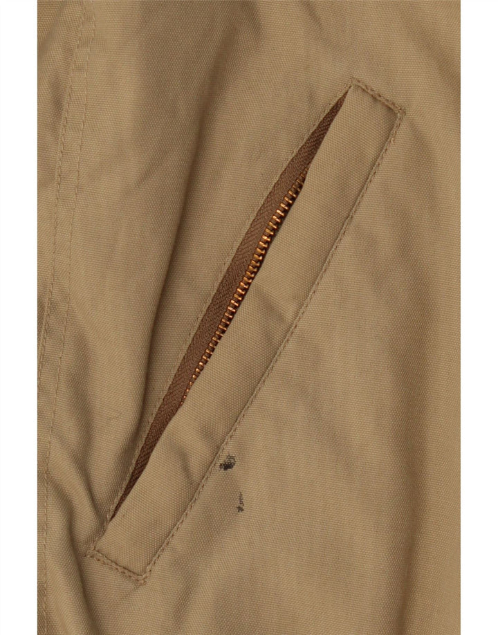 GAS Mens Bomber Jacket UK 40 Large Beige