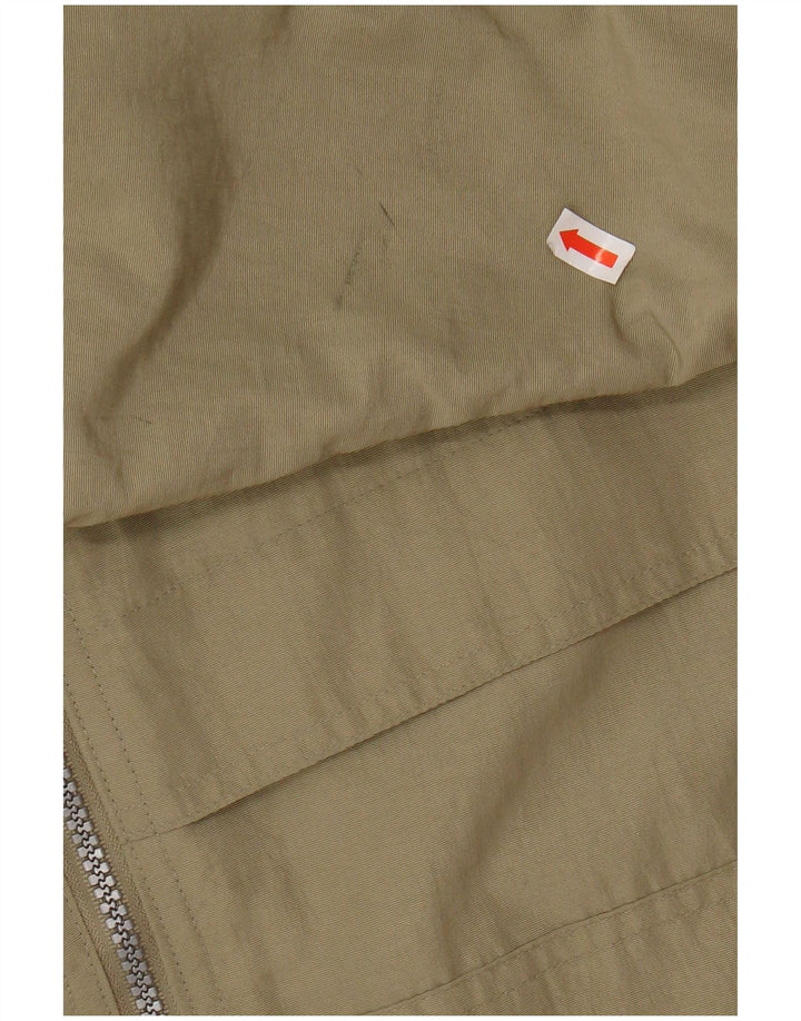 DIADORA Mens Rain Jacket UK 42 XL Beige Polyamide