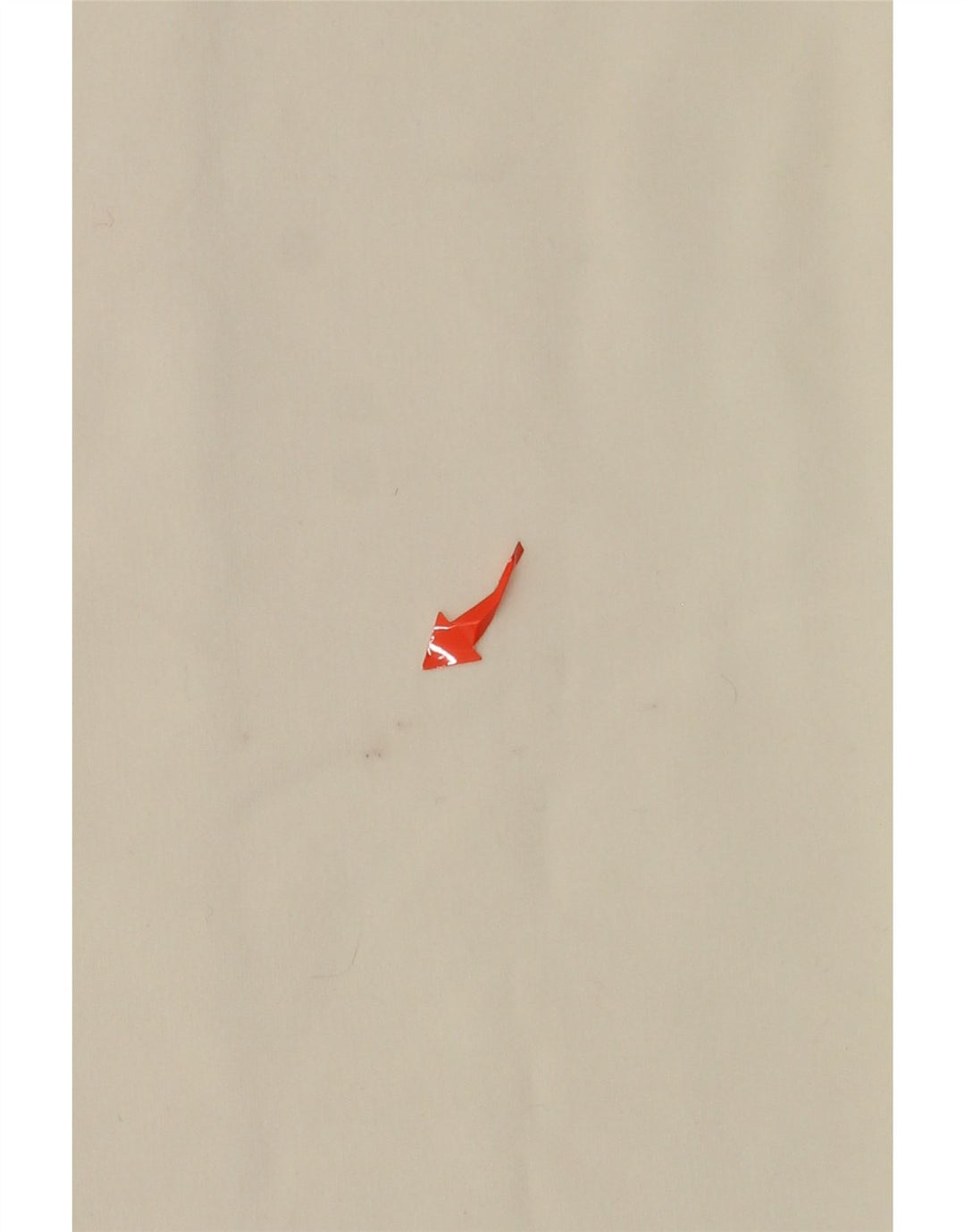 ELLESSE Womens Crop Tracksuit Top Jacket UK 12 Medium Off White Polyester