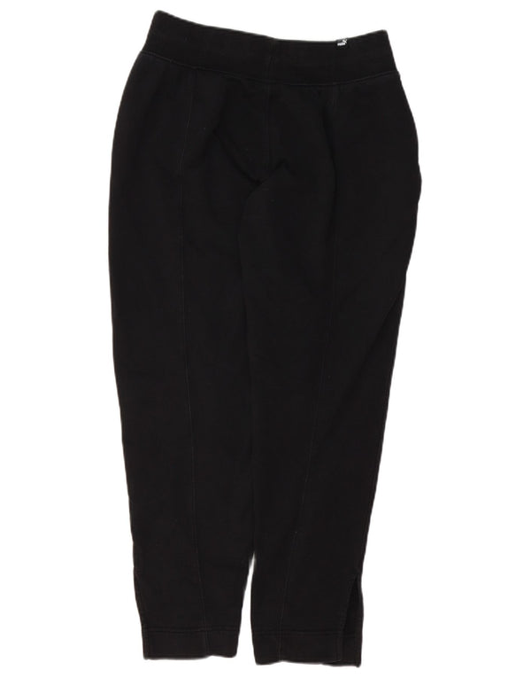 PUMA Womens Tracksuit Trousers Joggers UK 10 Small  Black