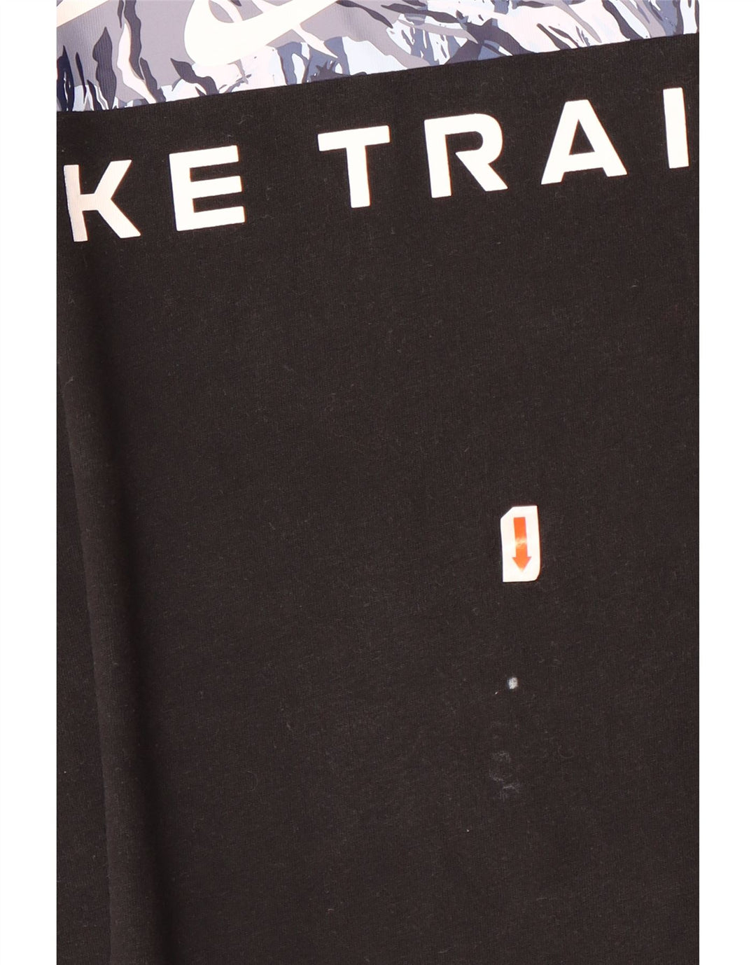 Nike Mens Dri Fit Graphic T-Shirt Top Large Black Cotton