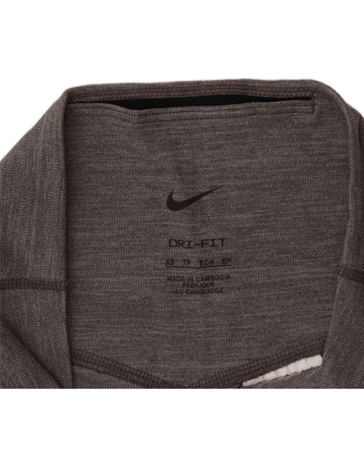 NIKE Womens Leggings UK 6 XS  Grey