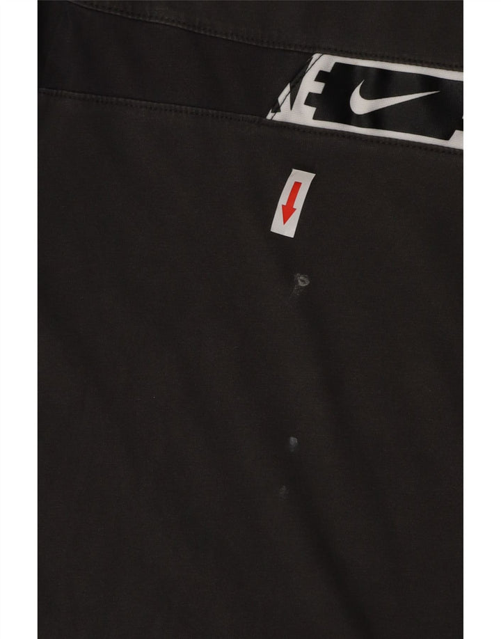 Nike Mens Graphic T-Shirt Top Small Grey Cotton