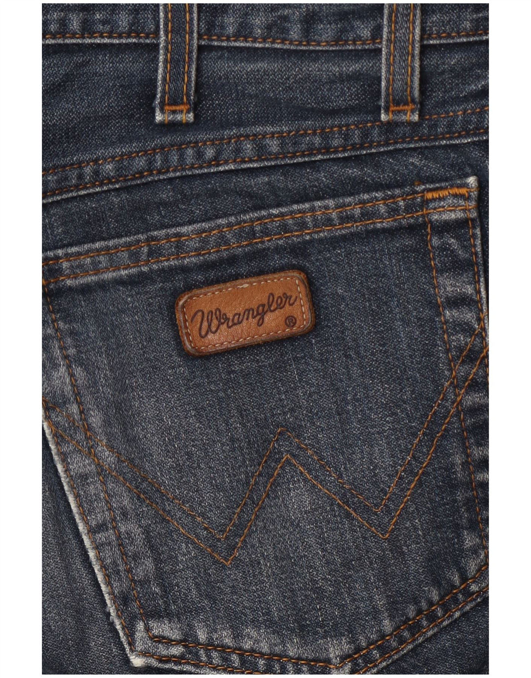 Wrangler Mens Straight Jeans W34 L33 Blue