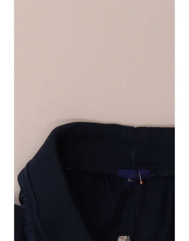Asics Mens Tracksuit Trousers XL Navy Blue Polyester