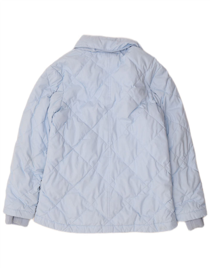 Nike Womens Padded Jacket UK 10/12 Medium Blue
