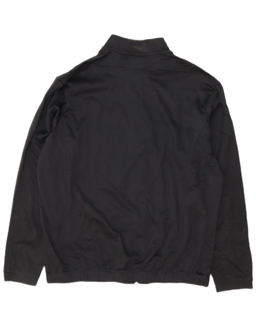 NIKE Mens Therma-Fit Tracksuit Top Jacket Large Black Polyester