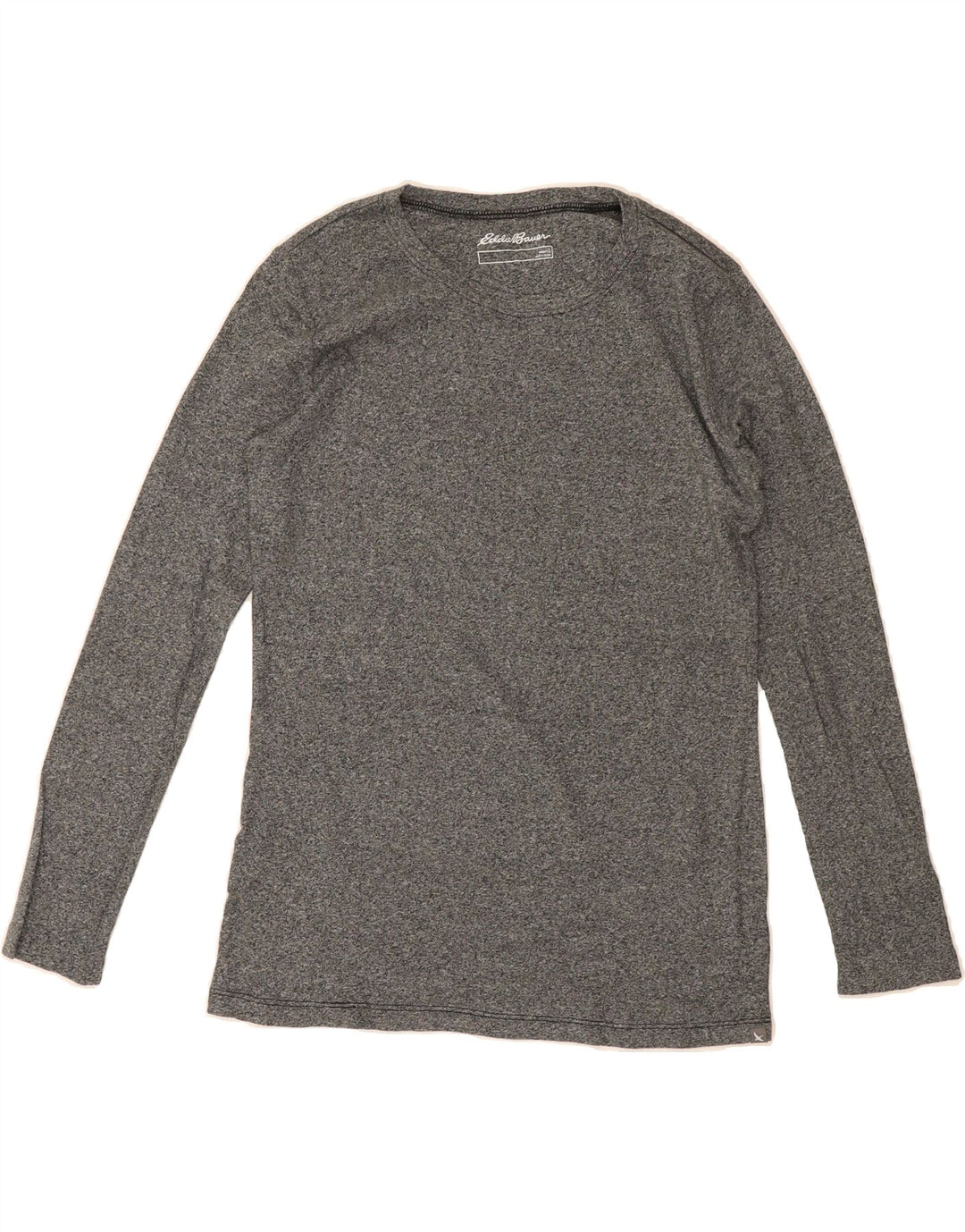 EDDIE BAUER Womens Top Long Sleeve UK 16 Large Grey Flecked Vintage Eddie Bauer and Second-Hand Eddie Bauer from Messina Hembry 