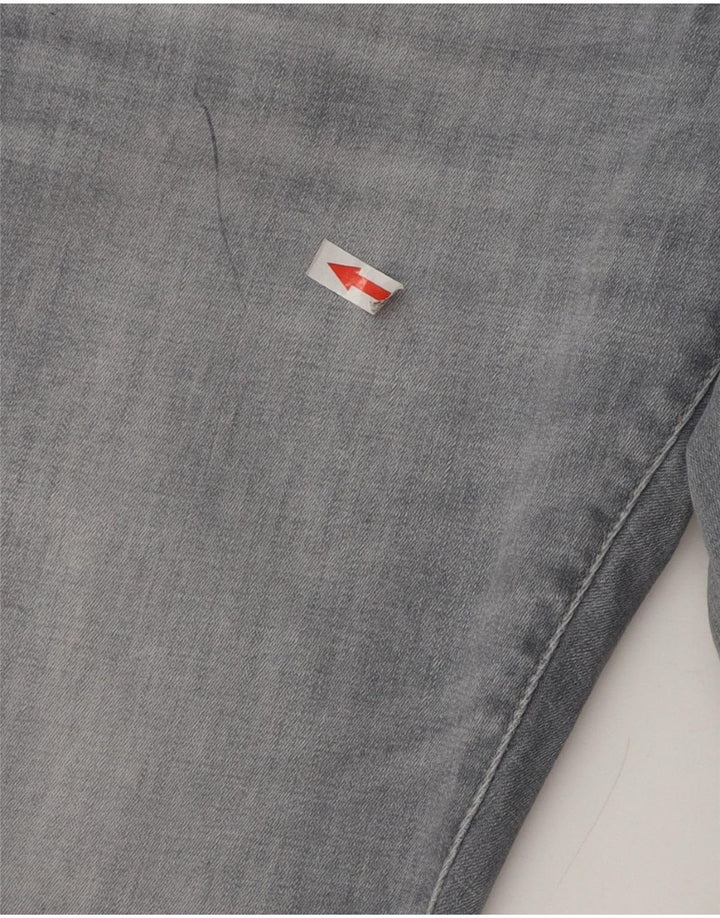 Jack & Jones Mens Slim Jeans W32 L30 Grey Cotton